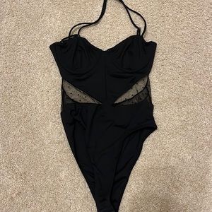 White Fox bodysuit, size S